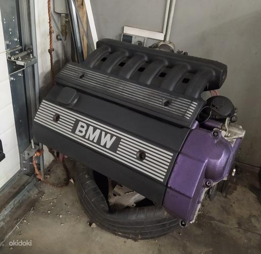 BMW M50B20 TU e34 e36 чугунный блочный двигатель / турбо-проект (фото #1)