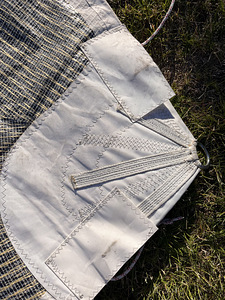 Kasutatud, heas korras WB Sails Kevlar-Mylar eespuri (107%) (7 foto / 10)
