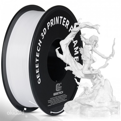 PETG Белый 3D филамент 1,75 мм 1 кг/катушка
