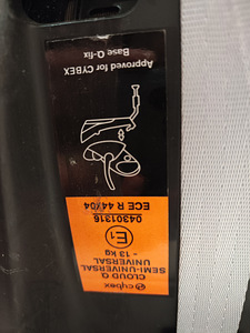 Cybex cloud q turvahäll, isofix alus (3 foto / 5)