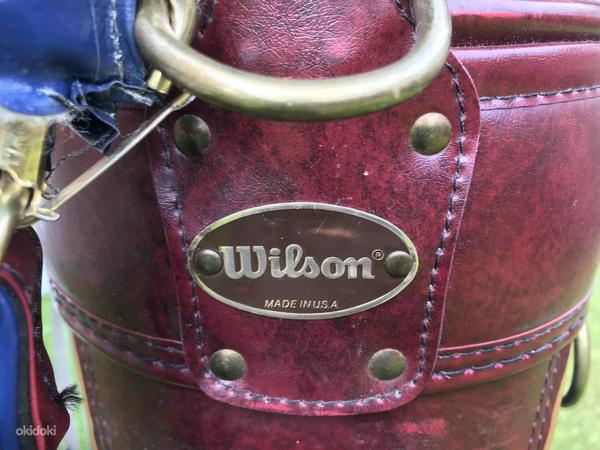 Снаряжение для гольфа Wilson made in USA + тележка (фото #2)