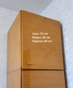 Tasuta - Viisnurk sektsioonmööbel (riiulid, kapid, sahtlid) (3 foto / 3)
