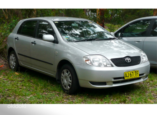 Toyota corolla 2002 esituled