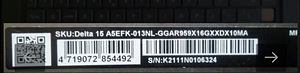 MSI Delta 15 MS-15CK (8 foto / 10)