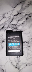 Psp 1000 battery (2 foto / 2)