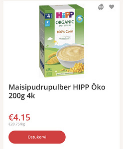 Hipp beebi puder uus (1 foto / 1)