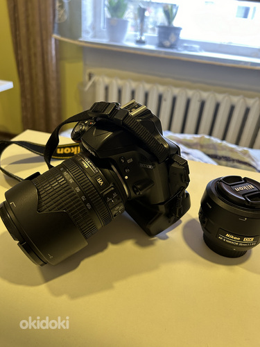 Nikon D3300, 18-105 мм + 35 мм объективы (фото #2)