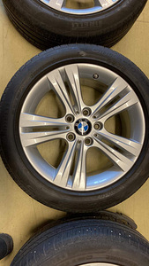 BMW veljed suverehvidega + rehvirõhuandurid (2 foto / 8)