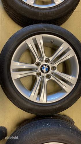 Диски BMW с летней резиной + датчики давления в шинах (фото #2)