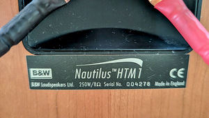 Bowers and Wilkins Nautilus 802 ja keskkõlar HTM1 (6 foto / 6)