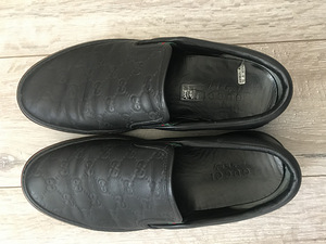 GUCCI slip on GG guccissima monogram black leather (4 foto / 6)
