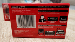 MAXELL UR 90 tip-1 helikassetid (2 foto / 2)
