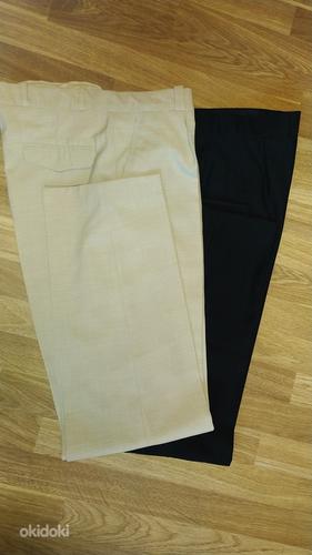 Püksid must ja valge (foto #1)