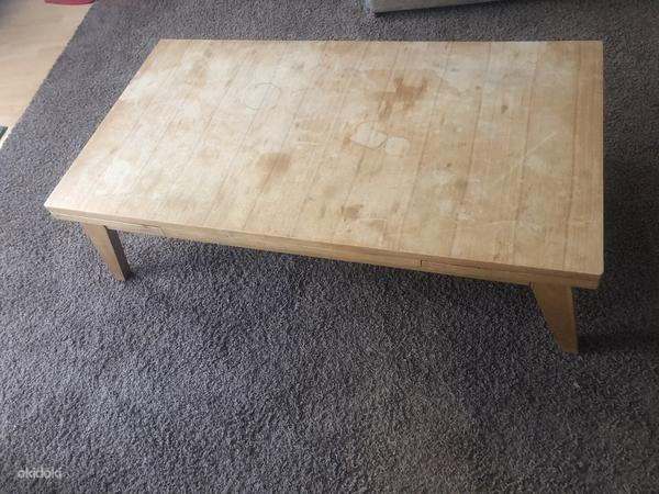 Деревянный стол (фото #1)