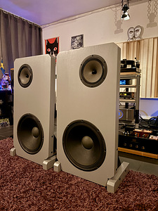 Open Baffle kõlarid Visaton B200 + Eminence Alpha-15A (1 foto / 3)