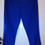 Синие женские классические брюки с ламапсами, размер EU 36 (фото #2)