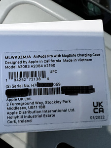 Airpods Pro 2021 UUED kõrvaklapid (2 foto / 8)