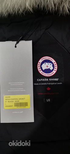 Canada Goose Chateau Parka meeste/meestele sulejope (foto #3)
