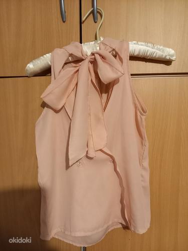 Новая блузка размера S с жемчугом (фото #2)