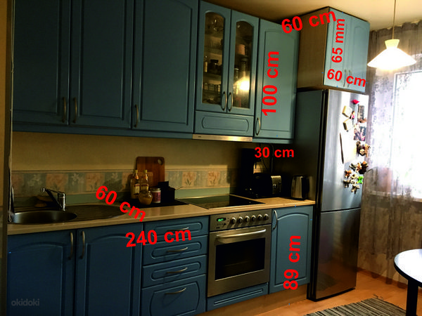 Кухонная мебель с техникой и мойкой (без холодильника) (фото #5)