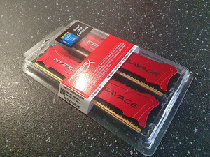 UUS HyperX Kingston 8GB (2x4GB) DDR3 2400MHz CL11DIMM Savage (1 foto / 3)