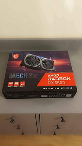 MSI RX 6600 Mech 2x garantii 1.5 a. (1 foto / 5)
