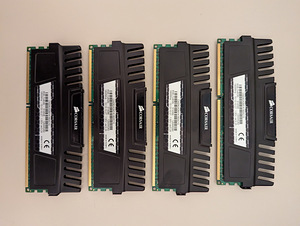 Corsair vengeance Ddr3 8gb. Saadaval 8x8gb = 64gb (2 foto / 2)