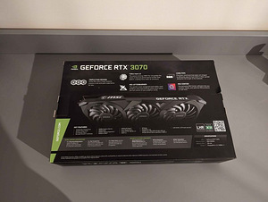 MSI RTX 3070 Ventux 3x PLUS kehtib Garantii Arvutitark (2 foto / 2)