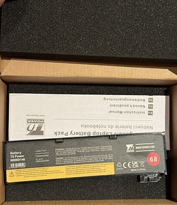 T6 Power Baterie Lenovo ThinkPad T440s, T450s, T460p, T470p, (1 foto / 2)