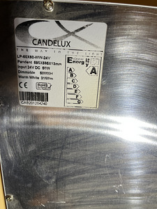 Candelux SLIM LED svetilnik 595/595 (2 foto / 3)