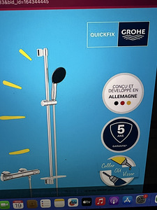 GROHE Precision Feel temostaadiga komplekt (3 foto / 5)
