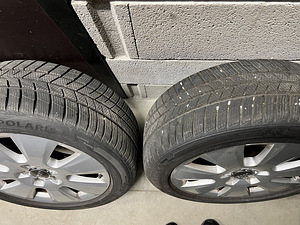 Audi 17 originaal veljed koos lammel rehvidega 5tk (3 foto / 6)