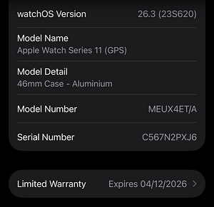 Apple watch series 11 46mm jet black, garantii (4 foto / 4)