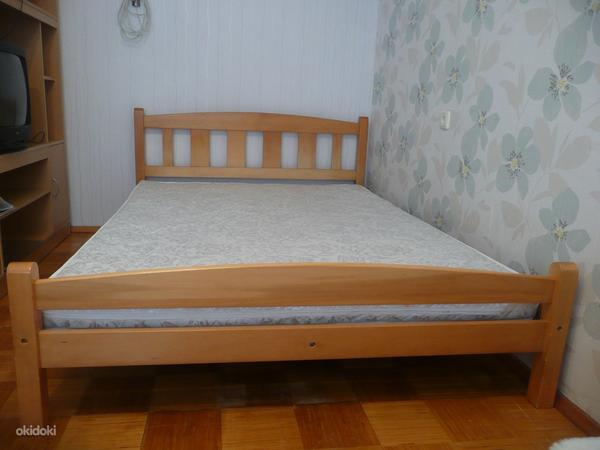 Кровать из массива дерева 140 х 200 (фото #1)
