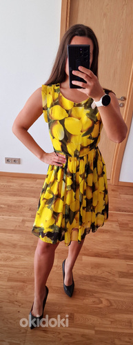 Платье монтон с лимонами, абсолютно новое (фото #1)