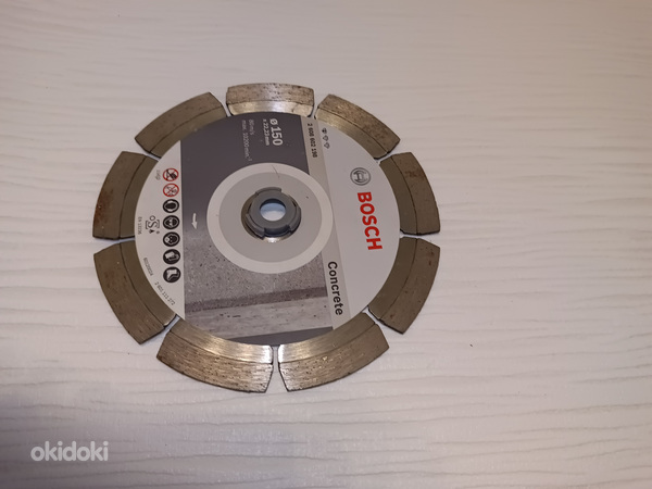 Boschi teemantketas 150mm (foto #1)