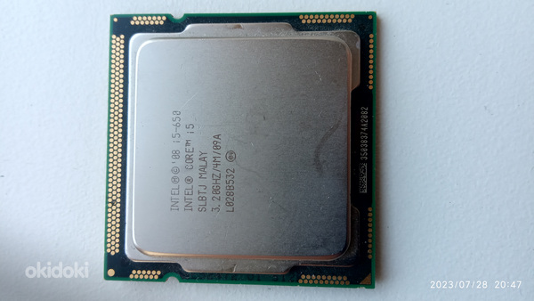 Процессор Intel i5-650, 3,2 GHz (фото #1)