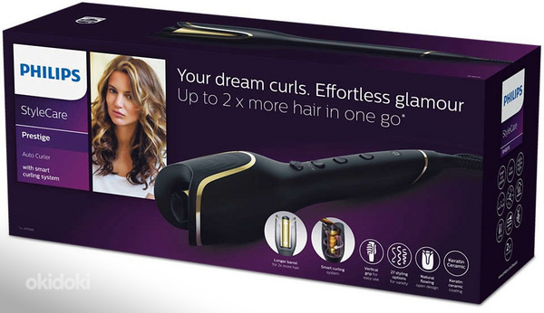 New Philips StyleCare Prestige Auto Curler