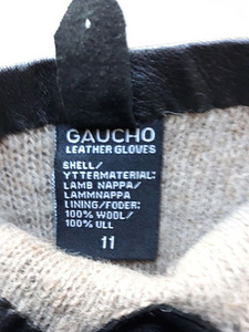 Gaucho meeste nahksõrmikud, villase voodriga, suurus 12 (2 foto / 2)