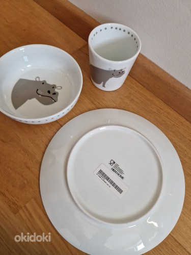 Набор посуды hM - бегемот (фото #3)