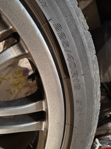 BMW M3 Style 67 taastatud veljed 8Jx18 ET47 suverehvidega (3 foto / 3)