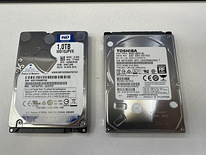 Жесткие диски WD 1tb + Toshiba 1tb