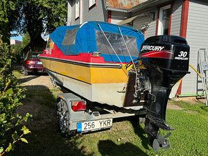 Mootorpaat Terhi 420 koos haagisega (4 foto / 9)