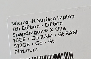 Microsoft Surface Laptop 7 15" Touchscreen | Snapdragon X (7 foto / 9)