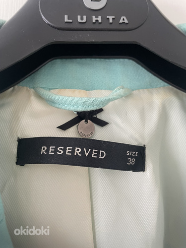 Мятного цвета пиджак Reserved (фото #2)