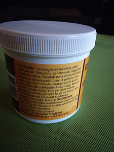 Palsam Goldenmix 260ml, nahast esemetele (4 foto / 5)