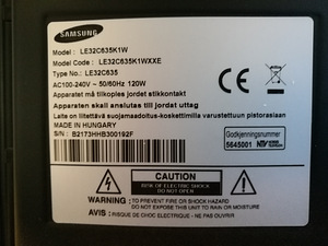 Televiisor Samsung LE32C635K1W 32 tolli (4 foto / 6)