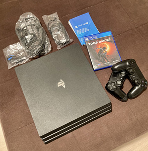 PlayStation 4 PRO 1 TB (PS 4 PRO) + 2 pulti + mäng (3 foto / 3)