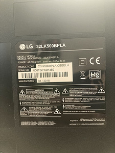 TV LG 32'' HD 2018 (LED LCD) (3 foto / 3)