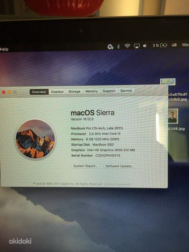 Macbook Pro 13' late 2011 upgraded (фото #3)